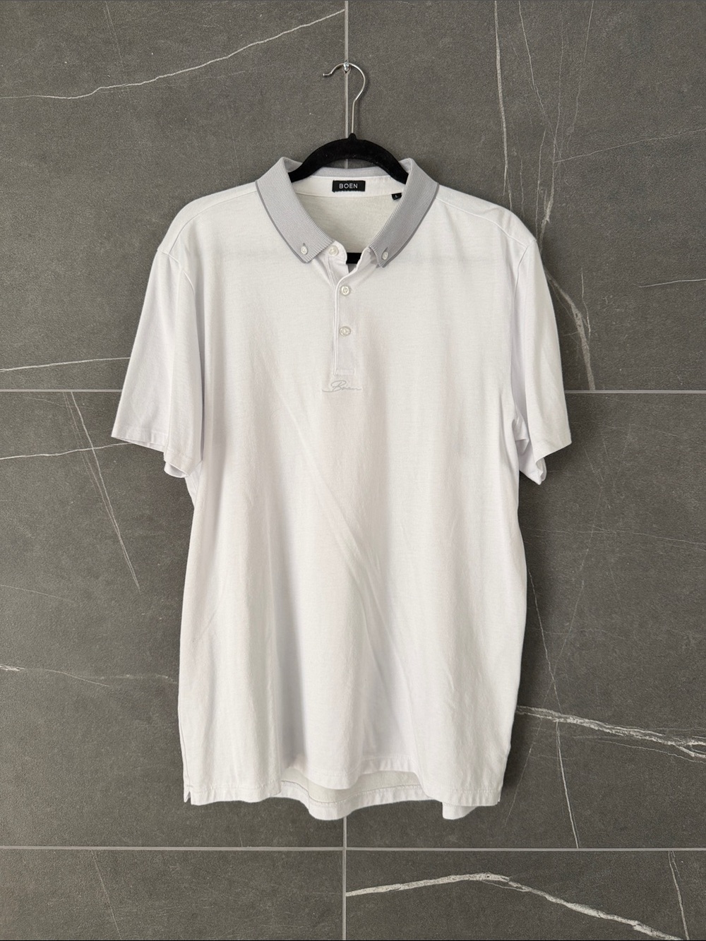 Boen Brand Cotton Polo - Men’s Large